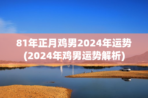 81年正月鸡男2024年运势(2024年鸡男运势解析)
